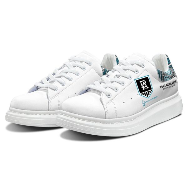 Personalized Port Adelaide FC Alexander McQueen Shoes - TANTN 1596