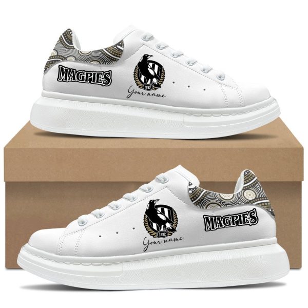 Personalized Collingwood FC Alexander McQueen Shoes - TANTN 1587