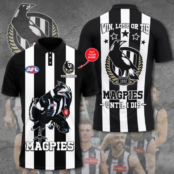 Personalized Collingwood FC 3D Apparel - VANDH 274
