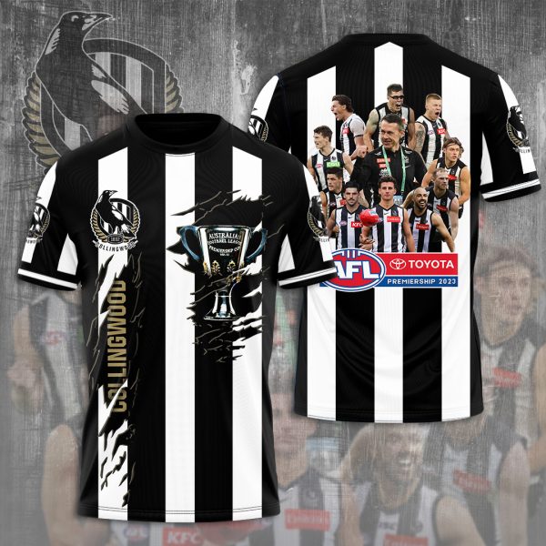 Collingwood FC 3D Apparel - VANDH 292