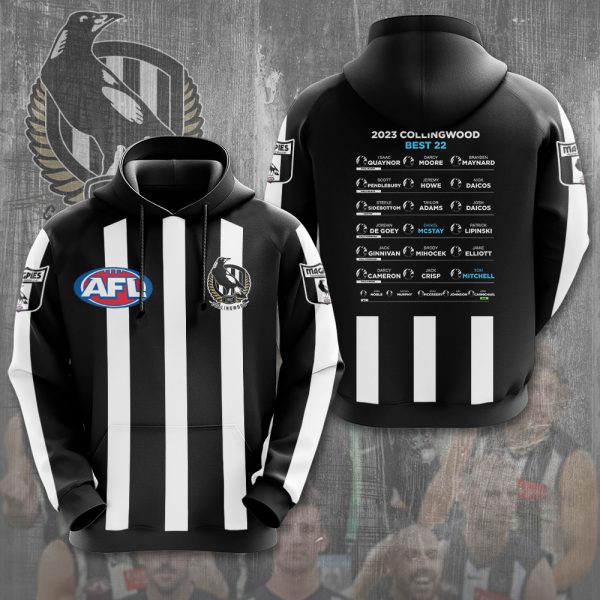 Collingwood FC 3D Apparel - VANDH 264