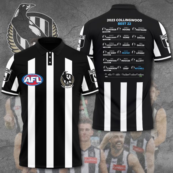 Collingwood FC 3D Apparel - VANDH 264