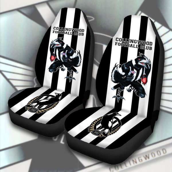 Collingwood FC 2PCS Car Seat Cover - VANDH 275