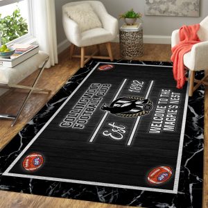 Collingwood FC Rectangular Rug - VANDH 300