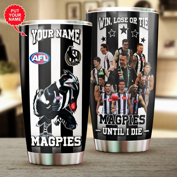 Personalized Collingwood FC Tumbler Cup - VANDH 276