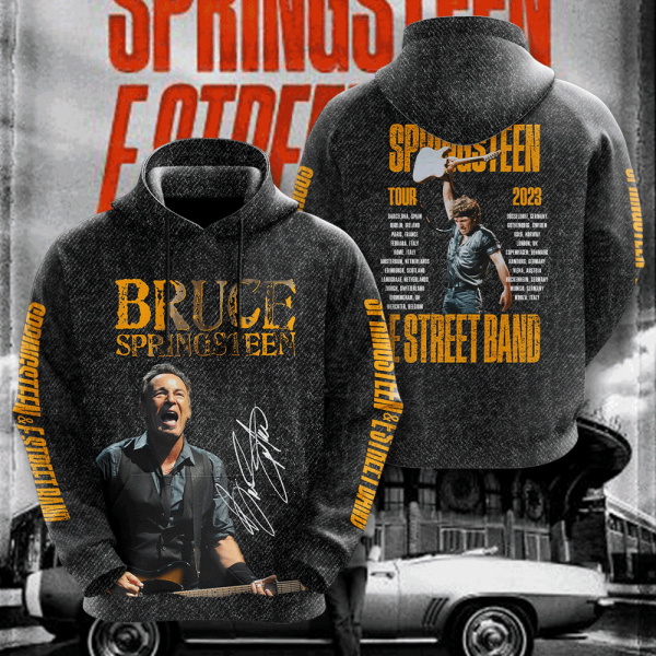 Bruce Springsteen 3D Apparel - NGHIAVT 0408