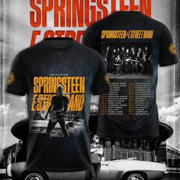 Bruce Springsteen 3D Apparel - NGHIAVT 0344