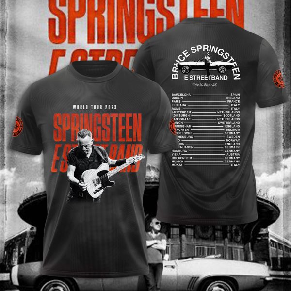 Bruce Springsteen 3D Apparel - NGHIAVT 0375