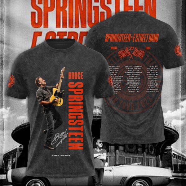 Bruce Springsteen 3D Apparel - NGHIAVT 0391