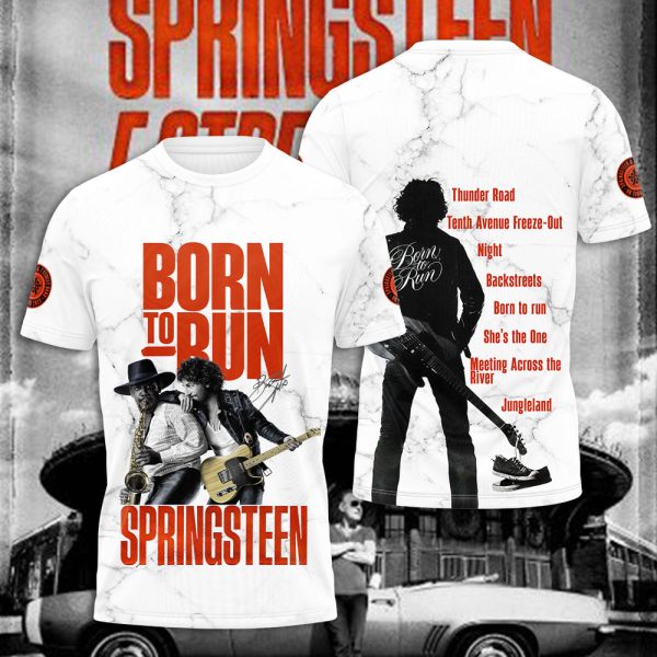Bruce Springsteen 3D Apparel - NGHIAVT 0404