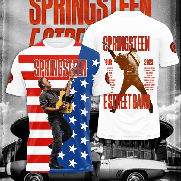 Bruce Springsteen 3D Apparel - NGHIAVT 0405