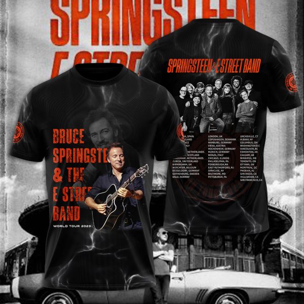 Bruce Springsteen 3D Apparel - NGHIAVT 0407