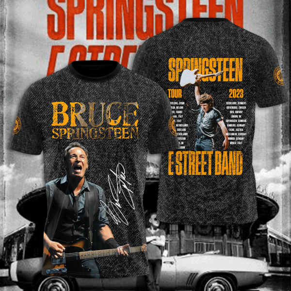 Bruce Springsteen 3D Apparel - NGHIAVT 0408