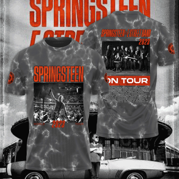 Bruce Springsteen 3D Apparel - NGHIAVT 0410