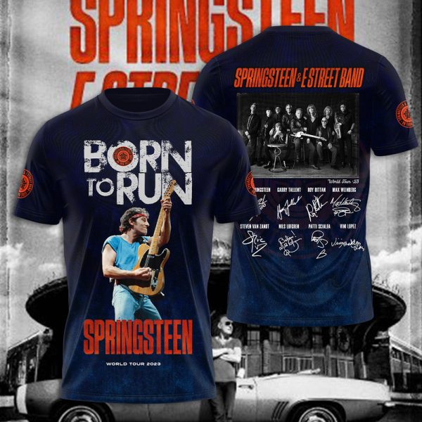 Bruce Springsteen 3D Apparel - NGHIAVT 0419