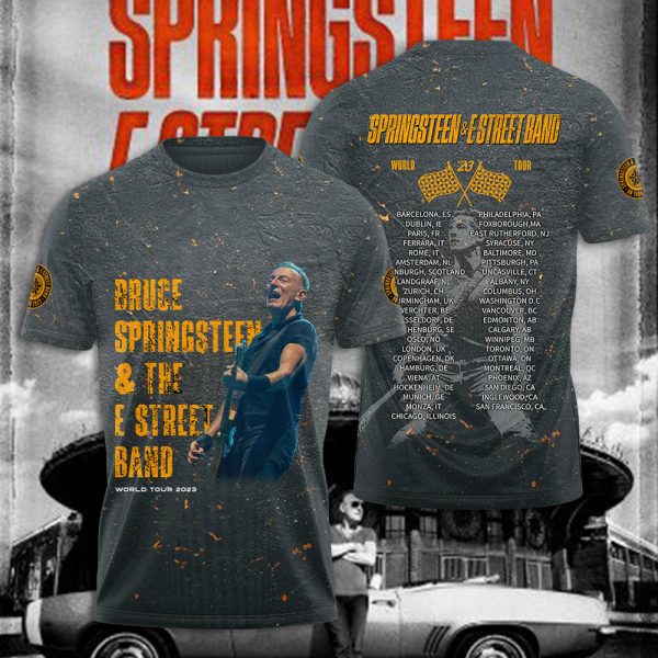 Bruce Springsteen 3D Apparel - NGHIAVT 0420
