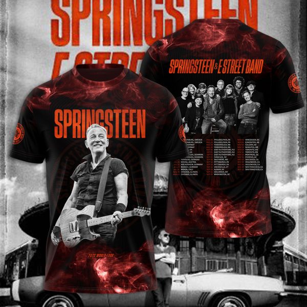 Bruce Springsteen 3D Apparel - NGHIAVT 0425