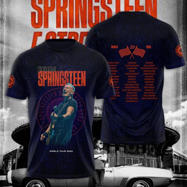 Bruce Springsteen 3D Apparel - NGHIAVT 0441