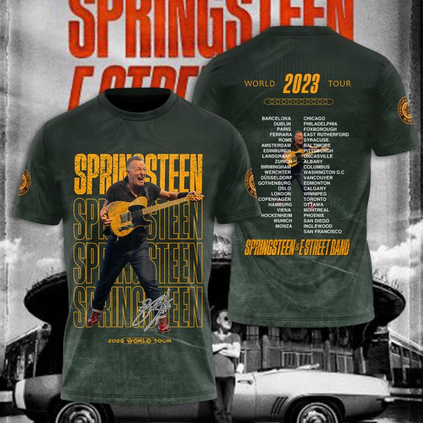 Bruce Springsteen 3D Apparel - NGHIAVT 0444