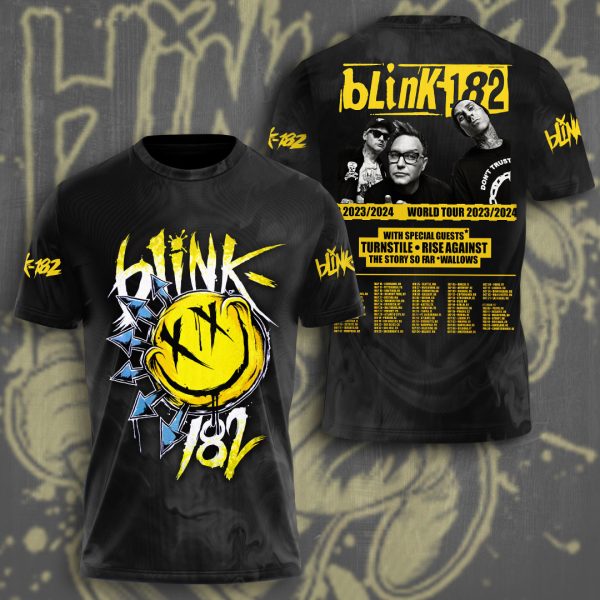 Blink-182 3D T-Shirt - VANDH 358