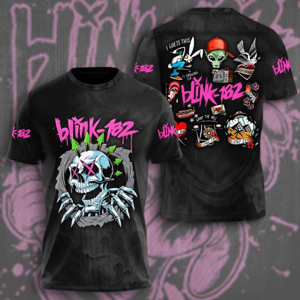 Blink-182 3D T-Shirt - VANDH 359