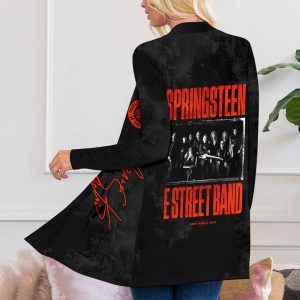 Bruce Springsteen Women's Patch Pocket Cardigan - HOATT 3618