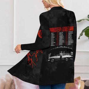 Bruce Springsteen Women's Patch Pocket Cardigan - HOATT 3620
