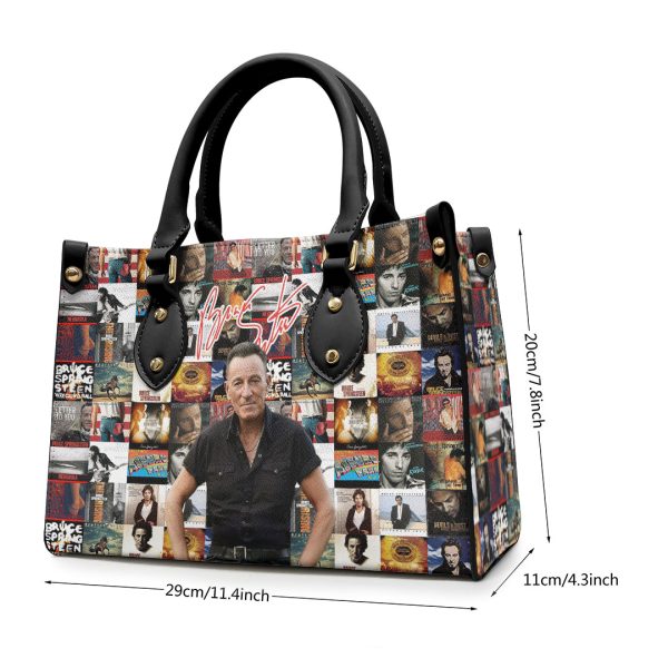 Bruce Springsteen Leather HandBag - HOATT 3691