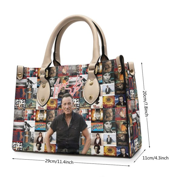 Bruce Springsteen Leather HandBag - HOATT 3691