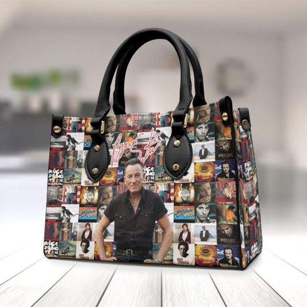 Bruce Springsteen Leather HandBag - HOATT 3691