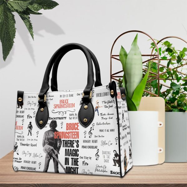 Bruce Springsteen Leather HandBag - HOATT 3720