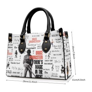 Bruce Springsteen Leather HandBag - HOATT 3720