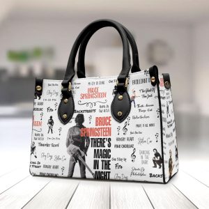 Bruce Springsteen Leather HandBag - HOATT 3720