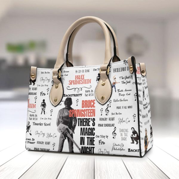 Bruce Springsteen Leather HandBag - HOATT 3720