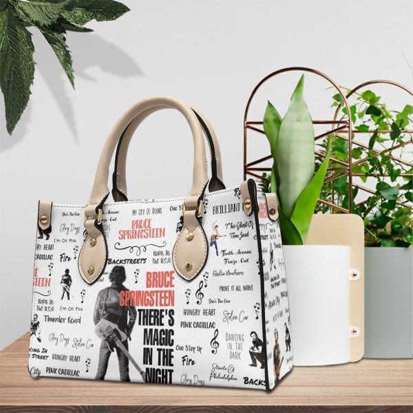 Bruce Springsteen Leather HandBag - HOATT 3720