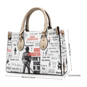 Bruce Springsteen Leather HandBag - HOATT 3720