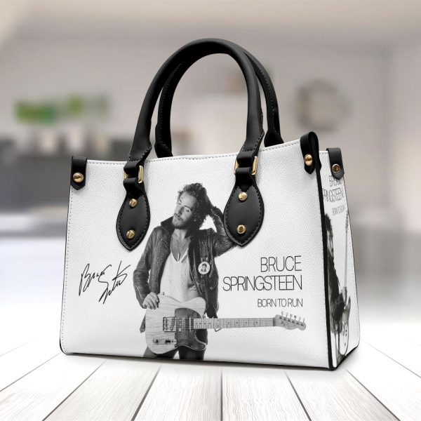 Bruce Springsteen Leather HandBag - HOATT 3782