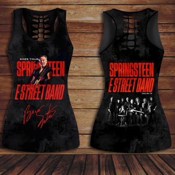 Bruce Springsteen Hollow Tank Top Leggings - HOATT 3766