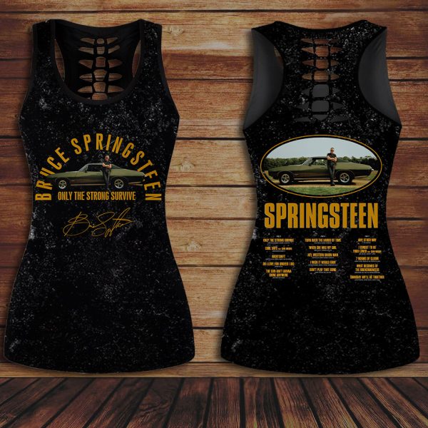 Bruce Springsteen Hollow Tank Top Leggings - HOATT 3767