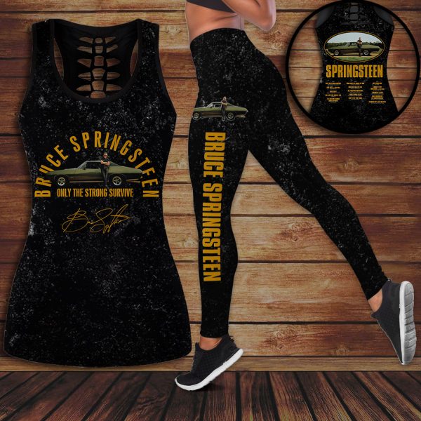 Bruce Springsteen Hollow Tank Top Leggings - HOATT 3767