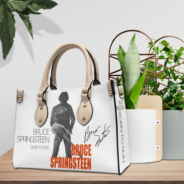 Bruce Springsteen Leather HandBag - HOATT 3764