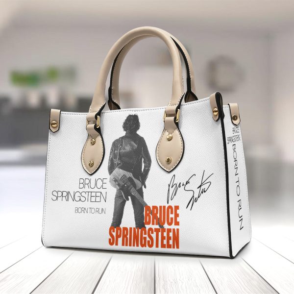 Bruce Springsteen Leather HandBag - HOATT 3764