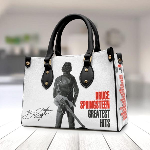 Bruce Springsteen Leather HandBag - TANTN 1341