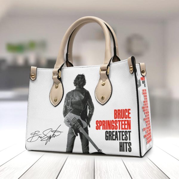 Bruce Springsteen Leather HandBag - TANTN 1341