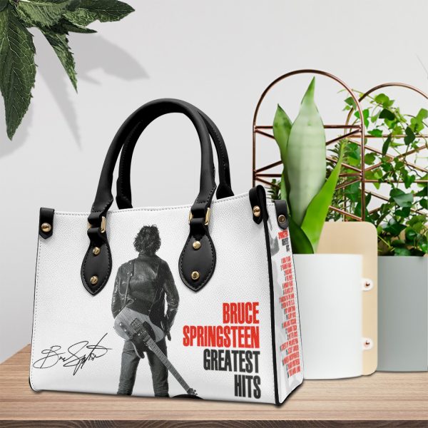 Bruce Springsteen Leather HandBag - TANTN 1341