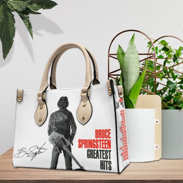 Bruce Springsteen Leather HandBag - TANTN 1341