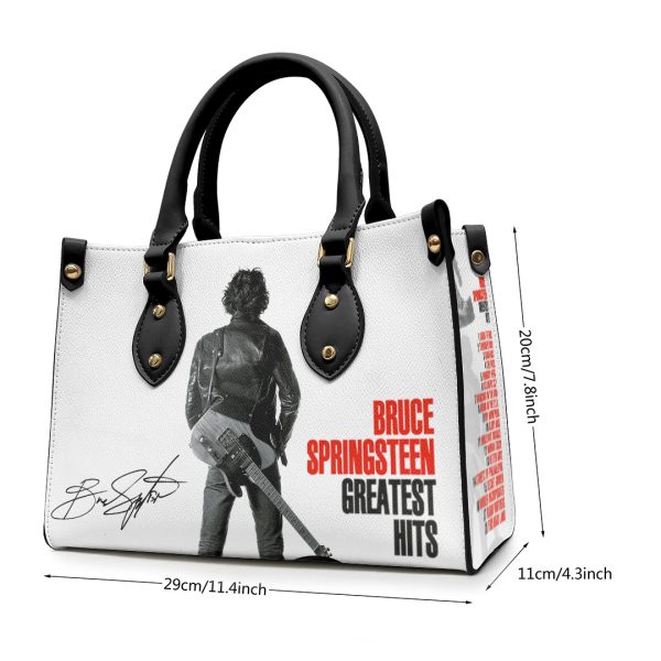Bruce Springsteen Leather HandBag - TANTN 1341