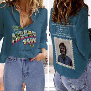 Bruce Springsteen 3D Linen Shirt - TANTN 1025