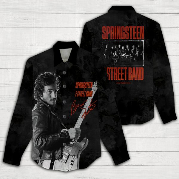 Bruce Springsteen 3D Linen Shirt - HOATT 3570