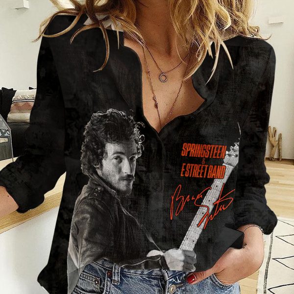 Bruce Springsteen 3D Linen Shirt - HOATT 3570